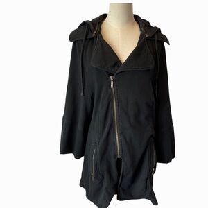 Lush Ladies Black  Long Sleeve Jacket